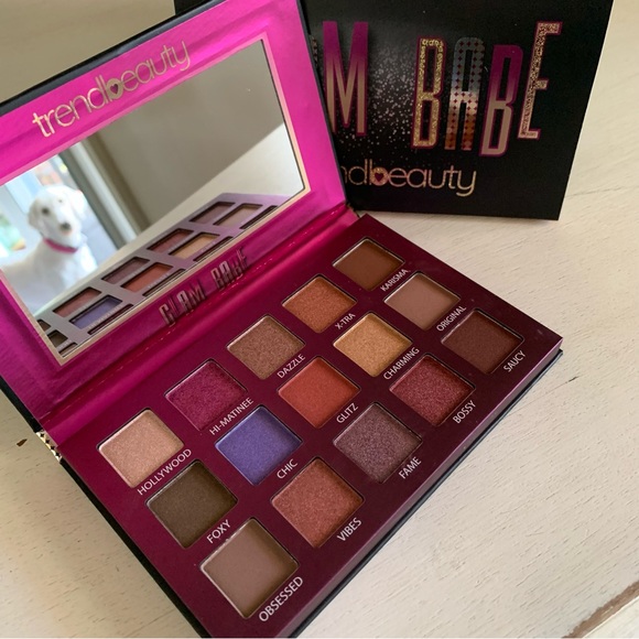 🆕 Trendbeauty Eyeshadow Pallete GLAM BABE - Picture 7 of 8